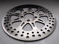 Диск тормозной передний для Harley Davidson SPORTSTER, DYNA, SOFTAIL, TOURING, TRIKE, V-ROD/ серый