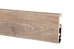 Плинтус дюрополимерный Arbiton Integra HDPS 17 Темный орех 80х20х2400 мм