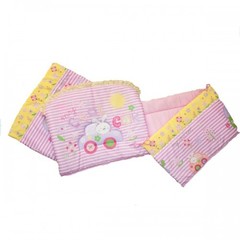 Комплект в кроватку "Cool Car" (голубой)