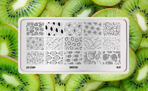 Пластина для стемпинга Go! Stamp 67 Smoothie