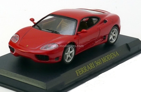 Ferrari 360 Modena red 1:43 Eaglemoss Ferrari Collection #1