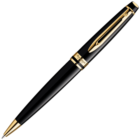 Ручка шариковая Waterman Expert Black GT (S0951700)