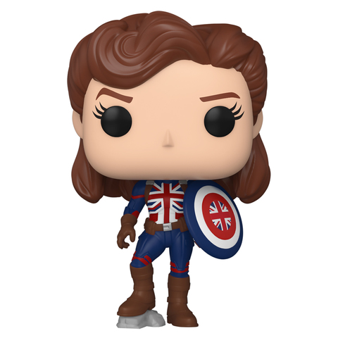 Фигурка Funko POP! Bobble Marvel What If Captain Carter 55811 (56938)