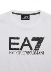 Детская футболка EA7 Boys Jersey T-Shirt - white