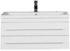 Aquanet 212866 Тумба с раковиной Aquanet Верона 90 белый (подвесная 2 ящика) (212866)