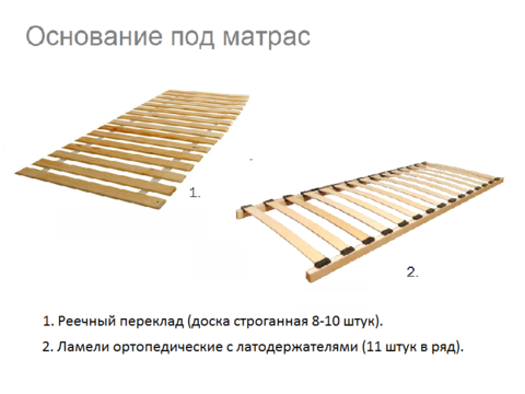 Кровать *Мария* белая