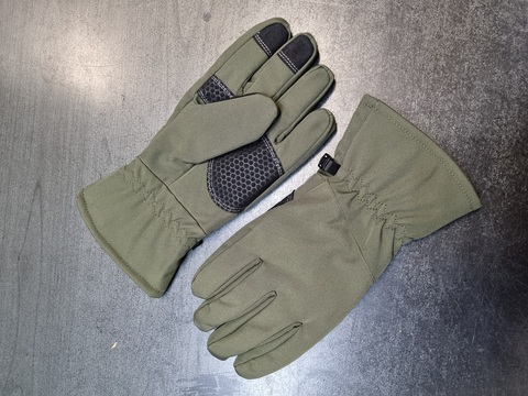 Тактические перчатки полнопалые Softshell Gloves - олива