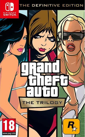 Игра GTA: The Trilogy - The Definitive Edition (Switch)