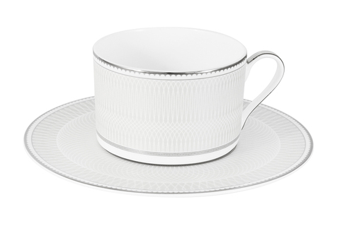 Чайный сервиз 21 предмет на 6 персон Anna Lafarg Emily Жемчуг