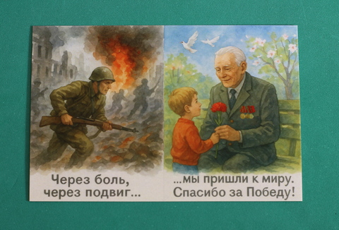 Спасибо за Победу!