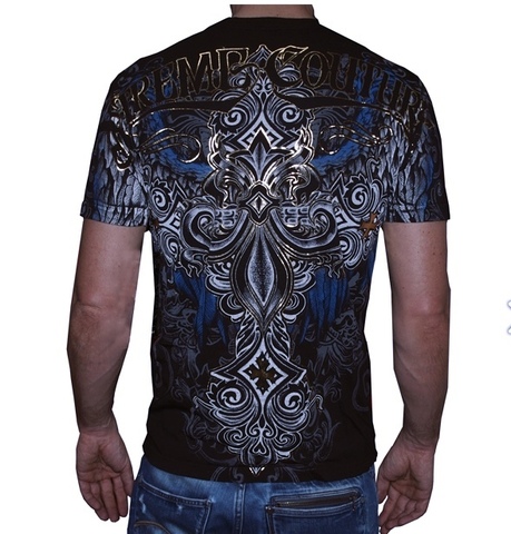 Xtreme Couture | Футболка мужская Ensign Black X1239 от Affliction спина