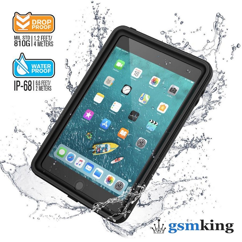 Чехол Catalyst Waterproof Case for iPad Mini (5th Gen) 2019 Stealth Black  (Чёрный) - цена 0.0 ₽.