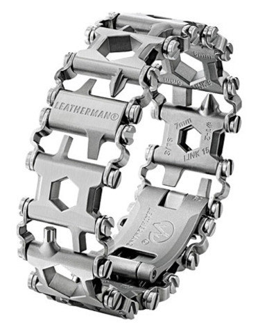 Браслет мультитул Leatherman Tread Metric серебристый (832325)