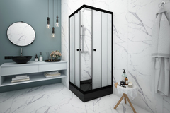 Душевое ограждение "Universal Black"