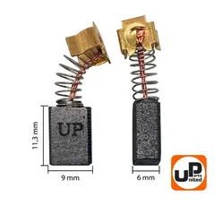 Щетка графитовая UNITED PARTS для MAKITA CB-419 (аналог 191962-4) (90-0442) (10шт)