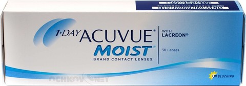 1-Day Acuvue Moist 30 шт BC 9.0