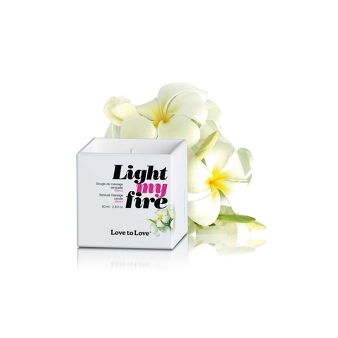 Love to Love Массажная свеча LIGHT MY FIRE Моной 80ml