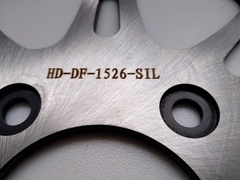 Диск тормозной передний для Harley Davidson SPORTSTER, DYNA, SOFTAIL, TOURING, TRIKE, V-ROD/ серый