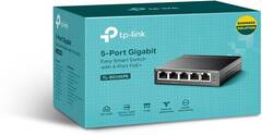 TP-Link TL-SG105PE 5-портовый гигабитный коммутатор Easy Smart с 4 портами PoE+