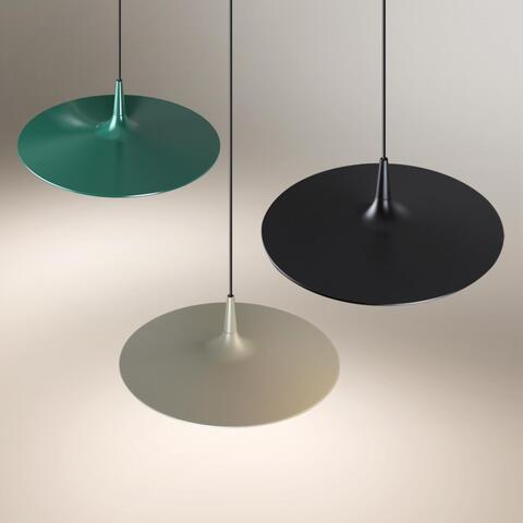 Подвесной светодиодный светильник Odeon Light SOMBRA 7038/12L