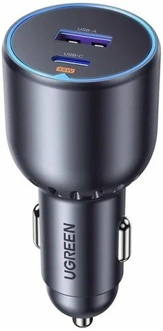 Зарядное устройство UGREEN 63W Fast Car Charger EC701 (35023) серый