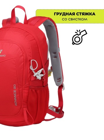 Картинка рюкзак городской Nevo Rhino 5165-NW Red - 4