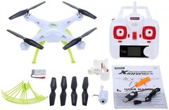 Квадрокоптер Syma X5HW с HD камерой и барометром, белый - X5HW