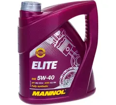 Масло Mannol Elite 5W40 SN/CF A3/B4 (4л) синтетика