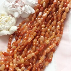 Сердолик галтовка, 7-15 мм, нить 38 см, К137