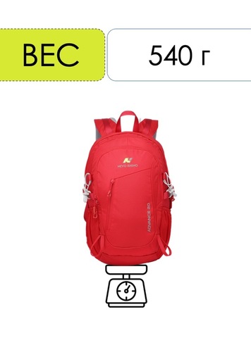 Картинка рюкзак городской Nevo Rhino 5165-NW Red - 3