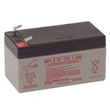 Аккумулятор EnerSys Genesis NP1.2-12 ( 12V 1,2Ah / 12В 1,2Ач ) - фотография