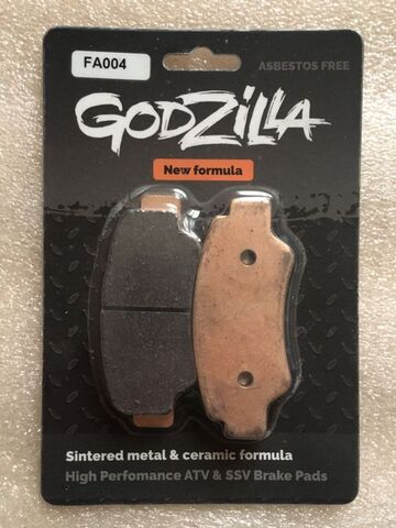 Тормозные колодки GODZILLA CF004 (FA747) CF MOTO X8 HO, 600 S EPS, 1000 (Передние/Задние)