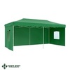 Тент-шатер быстросборный Helex 24362 3x6х3м полиэстер зеленый