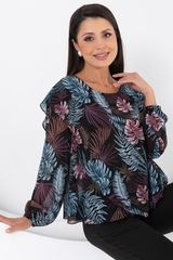 Блуза Красивая из шифона (люкс) Diolche