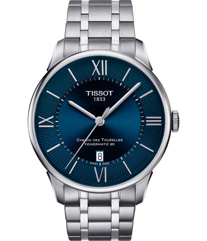 Наручные механические часы Tissot Chemin des Tourelles Powermatic 80 T099.407.11.048.00