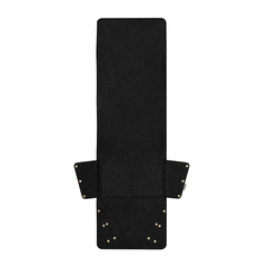 Органайзер для дивана/кресла из фетра, 32*6*80 см, цвет темно-серый.