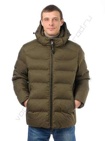 Зимняя куртка INDACO 25010 (темно-зеленая)