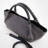 Сумка Саломея 362 македония серый + черный