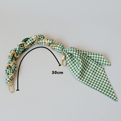 Ручка из цепочки с платком S-28