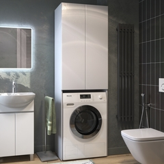 Шкаф Wing 640 под ст.м напольный белый