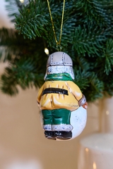 Керамическая елочная игрушка 