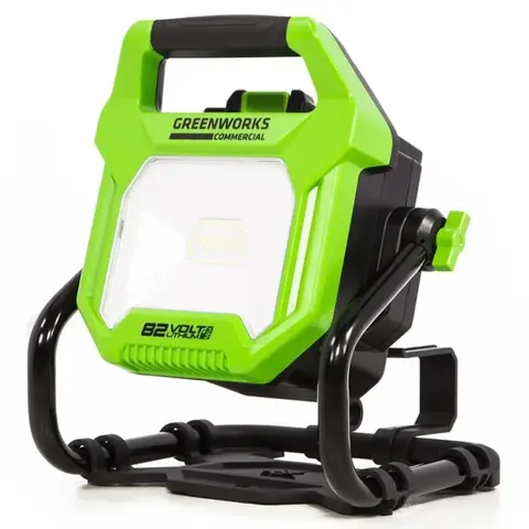 LED-прожектор Greenworks G82WLH 82V (2500Лм) с гибридным питанием, без АКБ и ЗУ