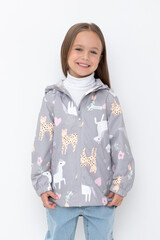 куртка  для девочки  ВК 32144/н/5 Ал