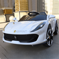 Спортивный электромобиль "Ferrari BDQ-2199",белый