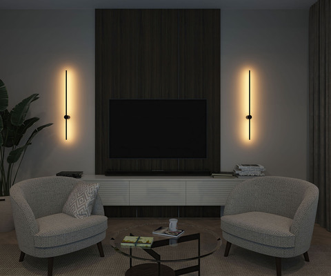 Настенный светодиодный светильник Denkirs Stang DK5014-BK