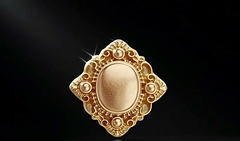 Силиконовый молд Брошь под камею