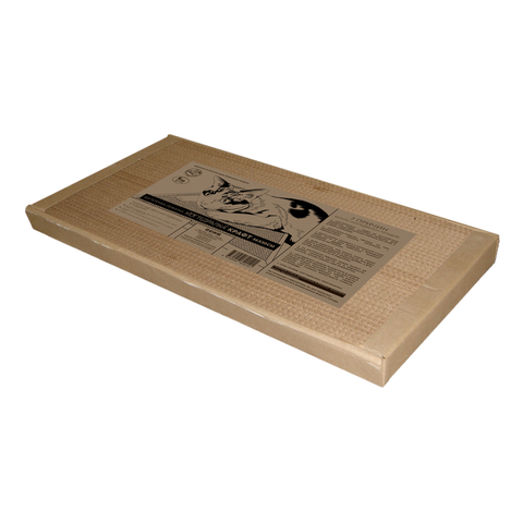 КРАФТ картонная когтеточка для кошек «Когтедралка» 56х30см