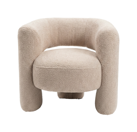 Кресло Хуго 80*74*66 см - Дымчато-розовый - купить 2