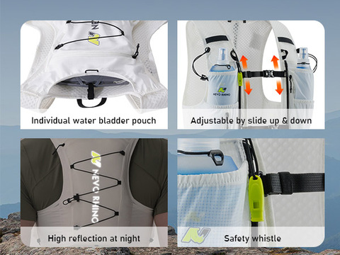 Картинка рюкзак мультиспортивный Nevo Rhino 9291 Black - 6