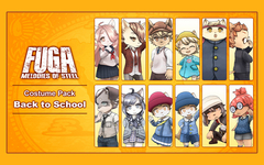 Fuga: Melodies of Steel - Back to School Costume Pack (для ПК, цифровой код доступа)
